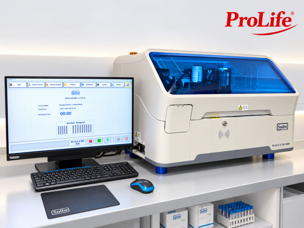 Laborator ProLife Medical® — analizor pentru determinări imunochimice