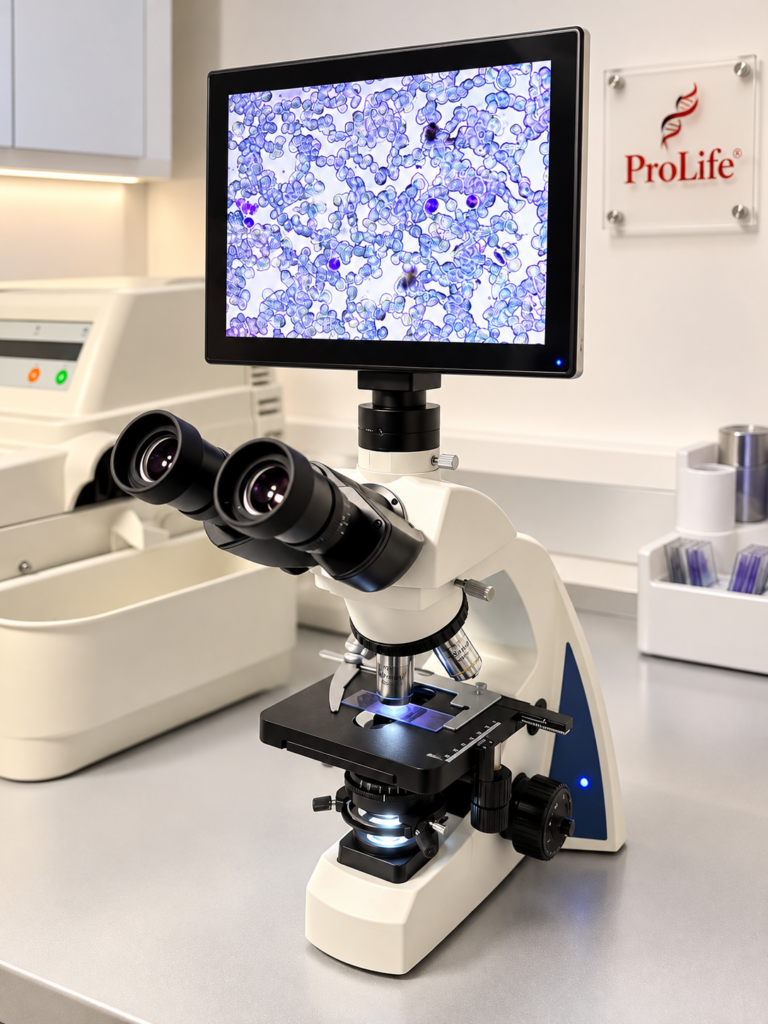 Laborator ProLife Medical® — microscopie