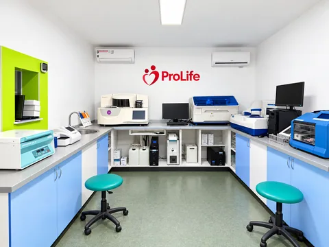 Interiorul laboratorului